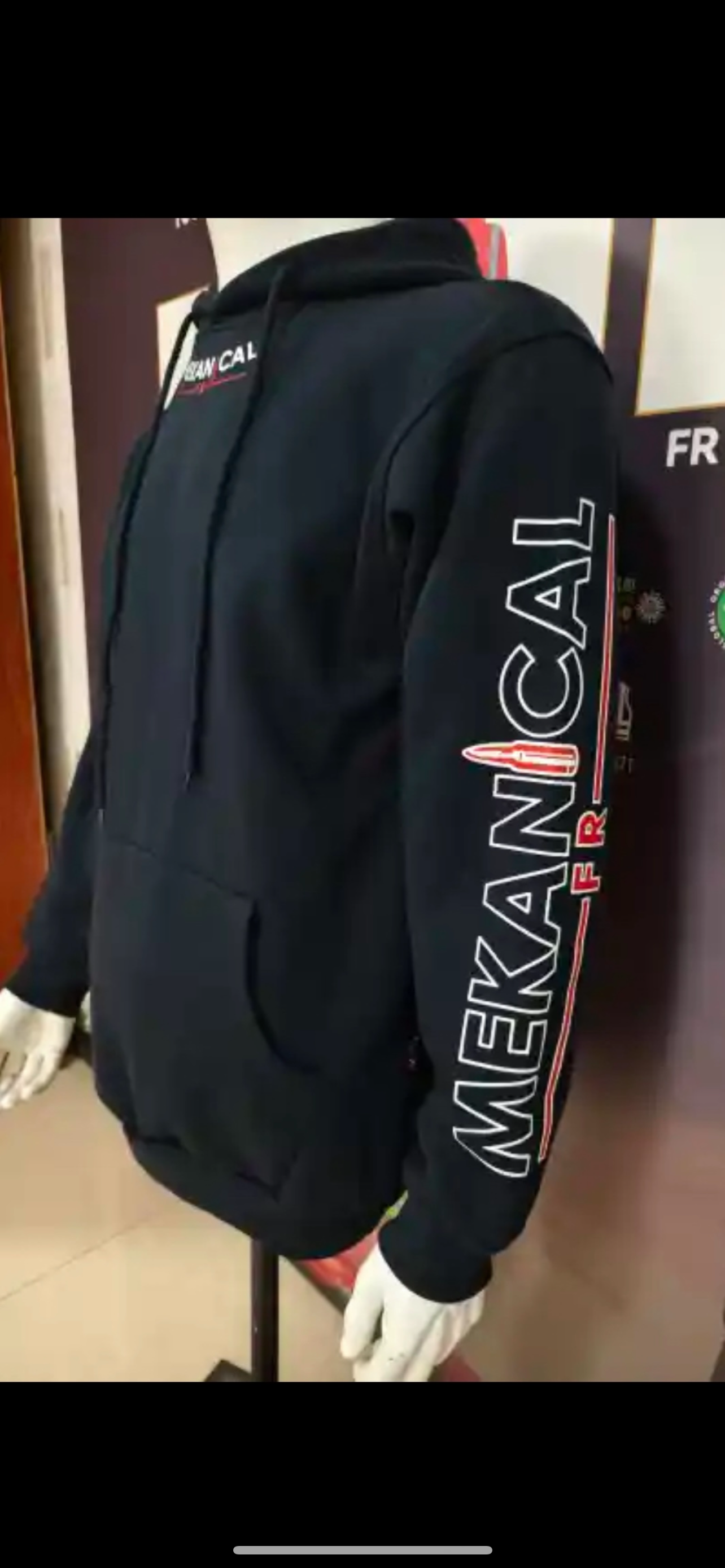 Flame retardant hoodie